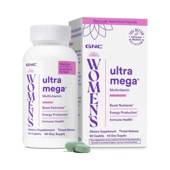 Gnc Women's Ultra Mega Multivitamine Pentru Femei, 90 Tb