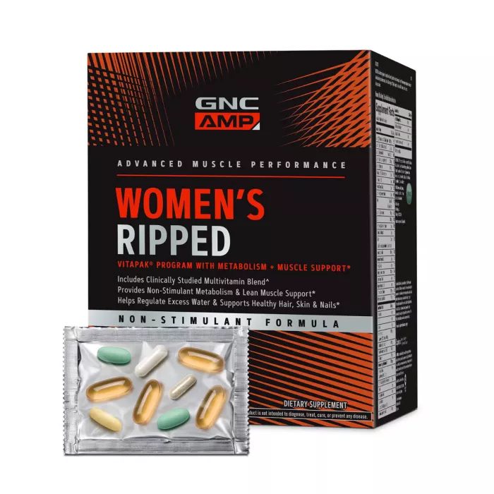 Gnc Amp Women’s Ripped Vitapak Program Non-stimulant, 30 Pachetele Gnc Amp Women’s Ripped Vitapak Program Non-stimulant, 30 Pachetele