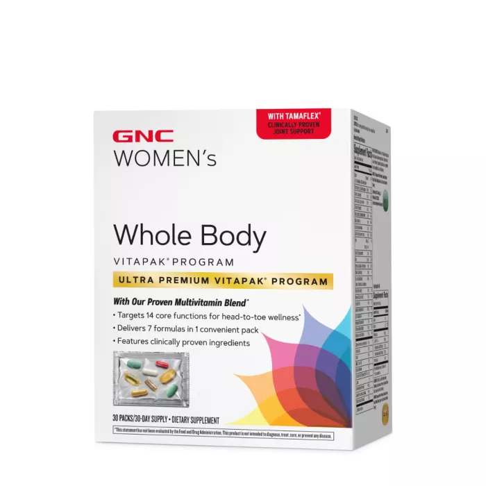 Gnc Women’s – Whole Body Vitapak Program, Complex De Multivitamine Pentru Femei, Pentru Intregul Organism, 30 Pachetele Gnc Women’s – Whole Body Vitapak Program, Complex De Multivitamine Pentru Femei, Pentru Intregul Organism, 30 Pachetele