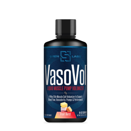 Sirenlabs Vaso Vol Fruit Burst Flavor, Formula Pentru Cresterea Masei Musculare Cu Aroma De Fruit Burst, 960 Ml