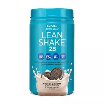 Total lean shake proteic cu aroma de biscuiti si frisca (832 G), GNC Live Well