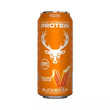 Bucked Up Lightly Carbonated Protein Rtd, Bautura Proteica Usor Carbogazoasa Cu Aroma De Portocala, 473 Ml