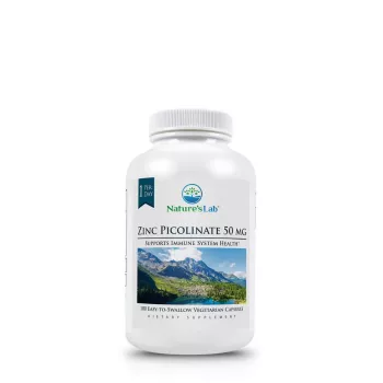 Nature's Lab Zinc Picolinate, Zinc Picolinate 50 Mg, 100 Cps