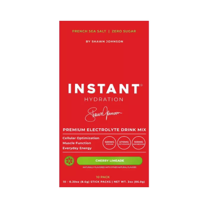 Instant Hydration, Premium Electrolyte Drink Mix, Electroliti Cu Aroma De Cirese Si Lime, 1 Plic, 8,6 G