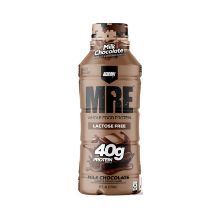 Redcon1 Mre Whole Food Protein Shake Rtd, Shake Proteic Din Alimente Integrale Rtd Cu Aroma De Ciocolata Cu Lapte, 414 Ml