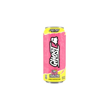 Ghost Energy Drink With Sour Pink Lemonade Flavor, Bautura Energizanta Cu Aroma De Limonada, 473 Ml