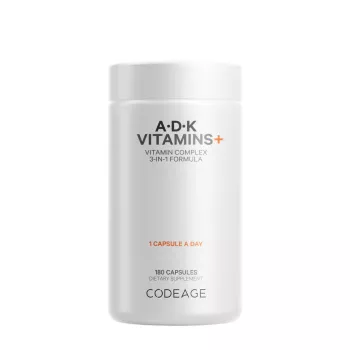 Codage Adk Vitamin Supplement, Formula Pentru O Piele Sanatoasa, Oase Puternice Si Sistem Imunitar Active, 180 Cps