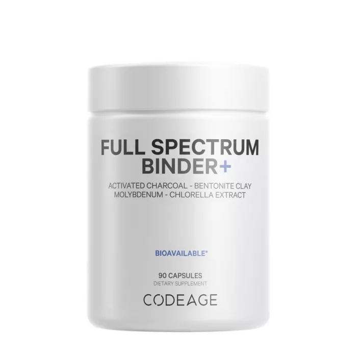 Codeage Universal Binder + Full Spectrum, Formula Pentru Eliminarea Toxinelor Si Sustinerea Microbiomului, 90 Cps Codeage Universal Binder + Full Spectrum, Formula Pentru Eliminarea Toxinelor Si Sustinerea Microbiomului, 90 Cps