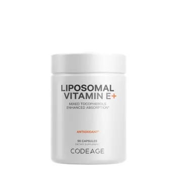 Codeage Liposomal Vitamin E, Vitamina E Liposomala, 90 Cps