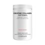 Codeage Creatine Collagen Peptides – Formula Avansata Cu Colagen Marin, Creatina Si Nutrienti Esentiali, Aroma De Mango, 426 G