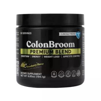 Colonbroom Psyllium Premium Blend, Formula Pentru Digestie Si Energie ,194.1 G