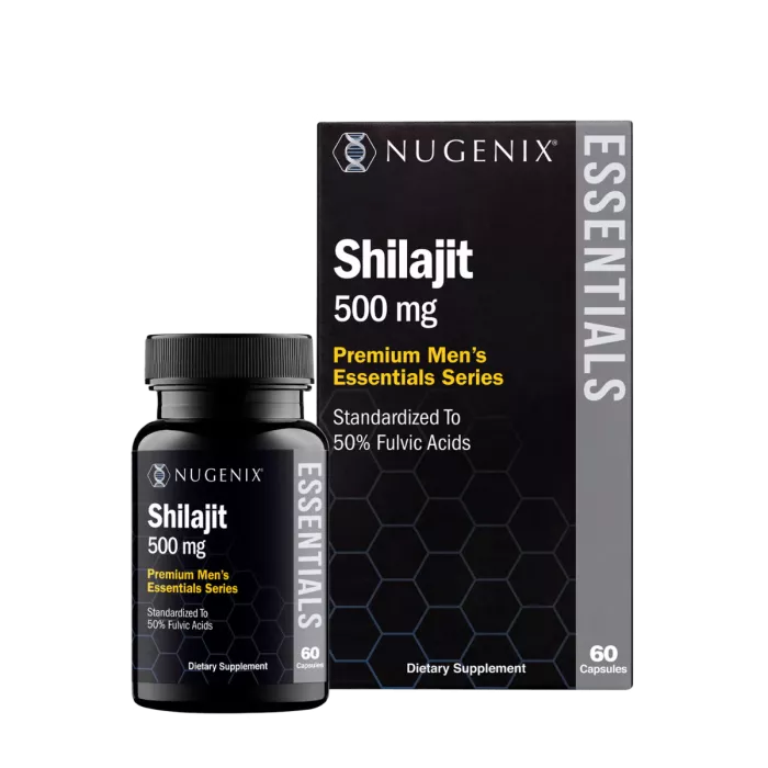 Nugenix Shilajit 500 Mg, Rasina Pura De Shilajit Din Himalaya, 60 Cps Nugenix Shilajit 500 Mg, Rasina Pura De Shilajit Din Himalaya, 60 Cps