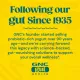 Gnc Gut Health Daily Synbiotic, Formula Studiata Clinic, 10 Miliarde Ufc Culturi Vii, Pentru Digestie Si Microbiom Cu Probiotice Si Prebiotice, 30 Cps