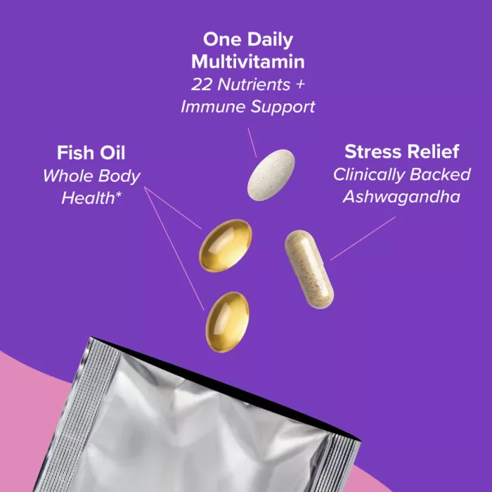 Gnc Women's Vitapak Stress Relief , Program Pentru Reducerea Stresului, 30 Pachetele