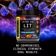Beyond Raw Lit V2 Pre-workout With Crisp Blue Raspberry Flavor, Pre-workout Cu Aroma De Zmeura Albastra, 479.7 G