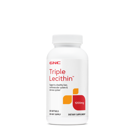 Lecitina tripla, 1200 Mg (30 Cps), GNC Live Well