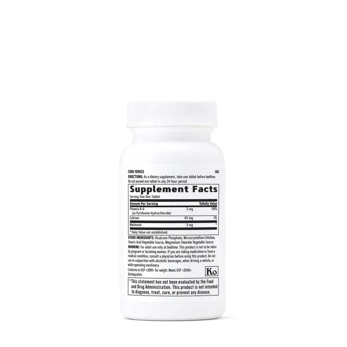 Gnc Melatonin 3 Mg, Melatonina Pentru Somn Odihnitor, 120 Tablete Gnc Melatonin 3 Mg, Melatonina Pentru Somn Odihnitor, 120 Tablete