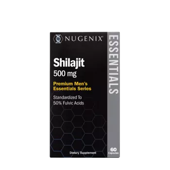 Nugenix Shilajit 500 Mg, Rasina Pura De Shilajit Din Himalaya, 60 Cps
