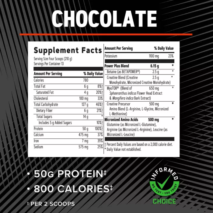 Gnc Amp Mass Xxx, Gainer Proteic Cu Aroma De Ciocolata, 2730 G Gnc Amp Mass Xxx, Gainer Proteic Cu Aroma De Ciocolata, 2730 G