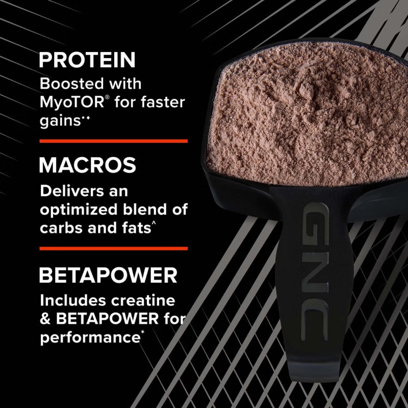 Amp Mass Xxx, gainer proteic cu aroma de ciocolata (2730 G), GNC Live Well
