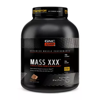 Amp Mass Xxx, gainer proteic cu aroma de ciocolata (2730 G), GNC Live Well