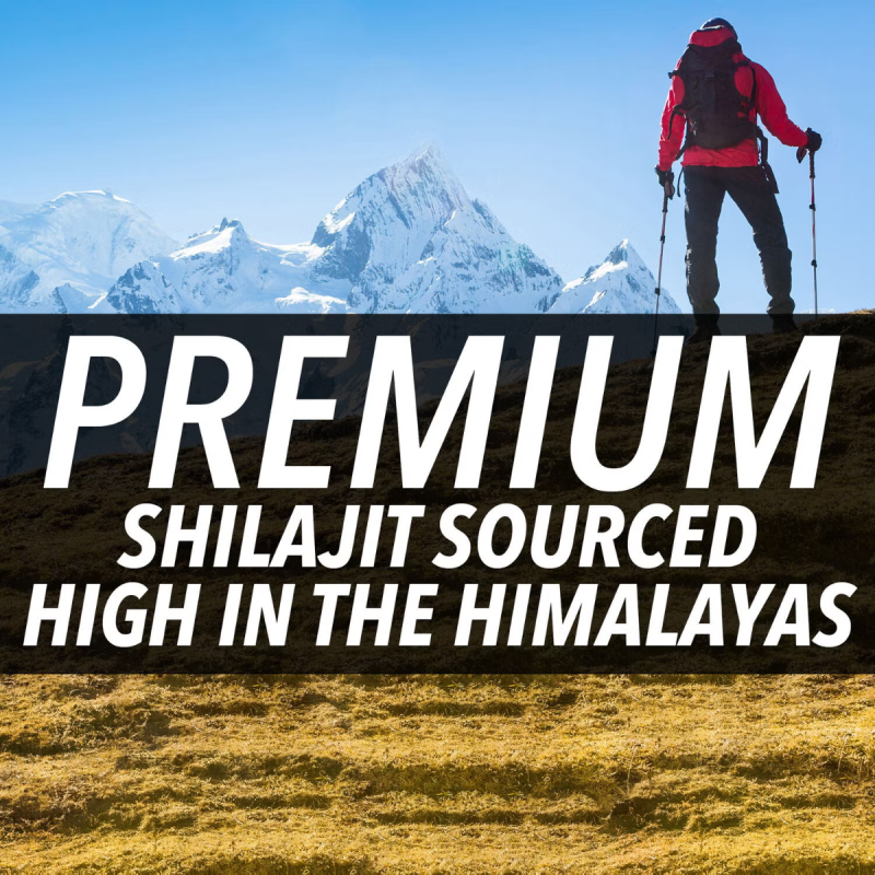 Nugenix Shilajit 500 Mg, Rasina Pura De Shilajit Din Himalaya, 60 Cps