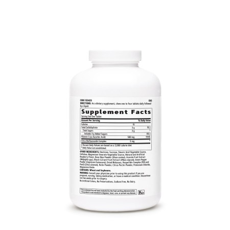 Chewable vitamina C masticabila, aroma de mix de fructe (180 Tb), GNC Live Well