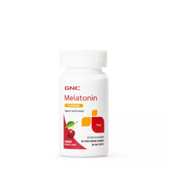 Gnc Melatonin 1 Mg, Cu Aroma De Cirese, 60 Tb