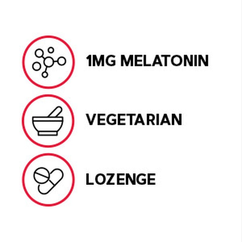 Melatonin 1 mg cu aroma de cirese (60 tb), GNC Live Well