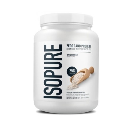 Isopure Zero Carb Protein Powder, Proteina Izolata Din Zer, Fara Aroma, 454 G