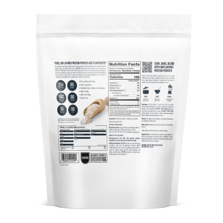 Isopure Zero Carb Protein Powder, Proteina Izolata Din Zer, Fara Aroma, 454 G