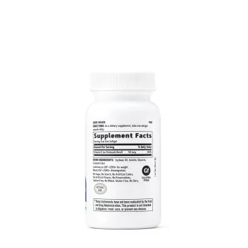 Gnc Vitamin D-3 2000 Ui, Vitamina D-3 50 Mcg (2000 Ui) Naturala 100% Din Lanolina, 180 Cps