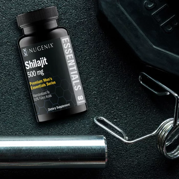 Nugenix Shilajit 500 Mg, Rasina Pura De Shilajit Din Himalaya, 60 Cps Nugenix Shilajit 500 Mg, Rasina Pura De Shilajit Din Himalaya, 60 Cps