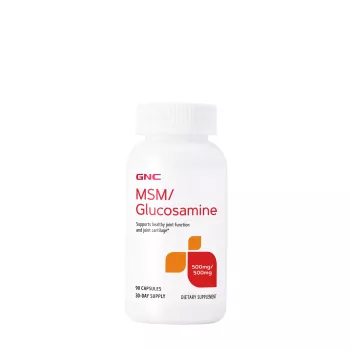 Gnc Msm/glucosamine, Msm Si Glucozamina 500 Mg, 90 Cps Gnc Msm/glucosamine, Msm Si Glucozamina 500 Mg, 90 Cps