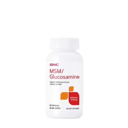 Msm si glucozamina 500 mg (90 cps), GNC Live Well