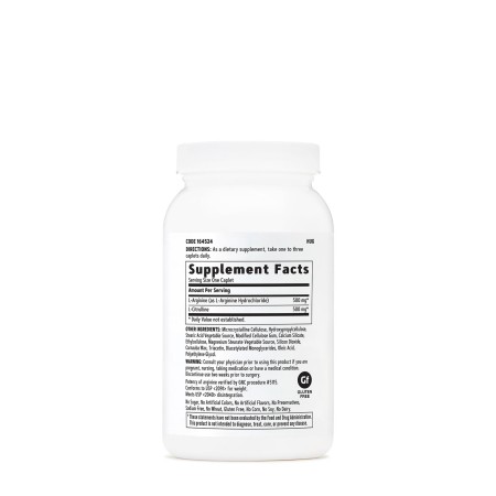 L-arginina si L-citrulina (120 tb), GNC Live Well
