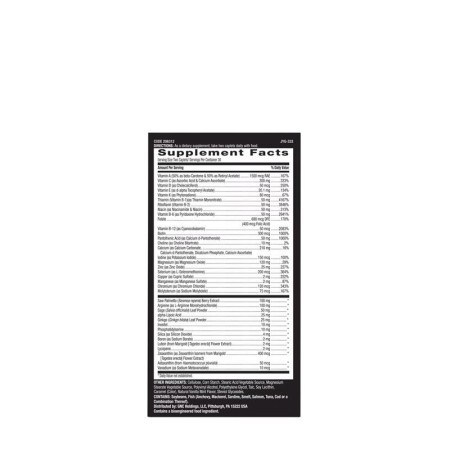Mega men 50 plus complex de multivitamine pentru barbati 50 plus (60 tb), GNC Live Well