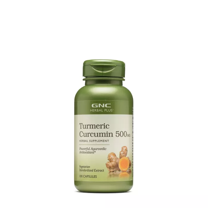 Gnc Herbal Plus Turmeric Curcumin 500 Mg, Turmeric Curcumina,100 Cps Gnc Herbal Plus Turmeric Curcumin 500 Mg, Turmeric Curcumina,100 Cps