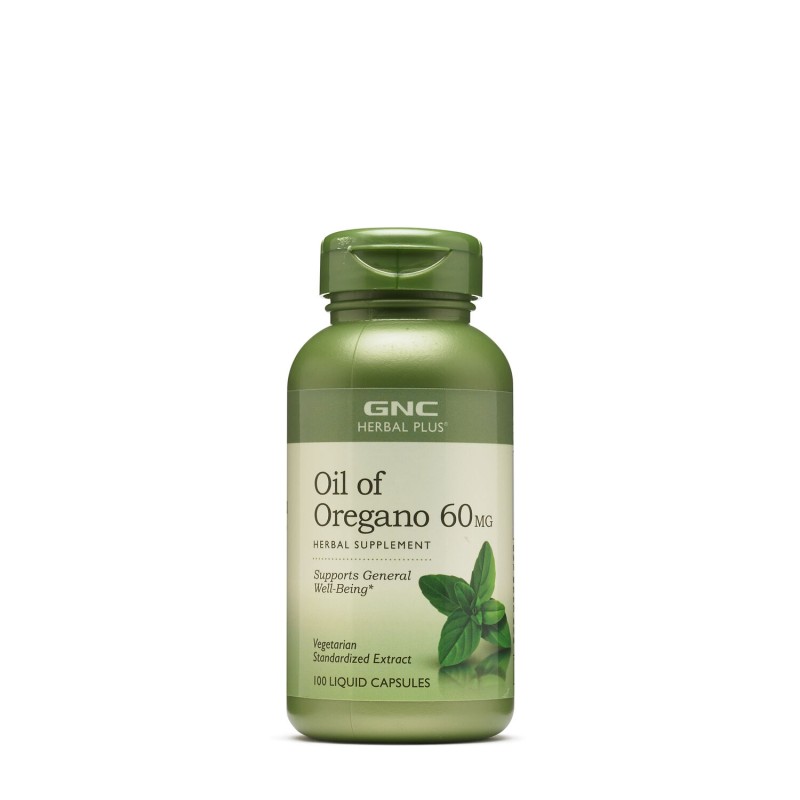 Herbal plus ulei de oregano extract standardizat (100 cps), GNC Live Well