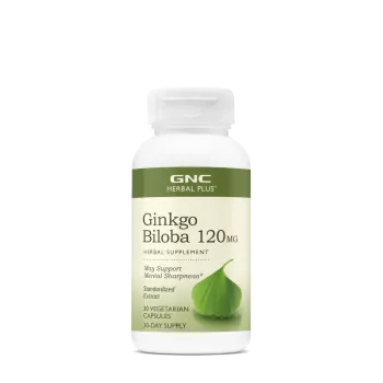 Gnc Herbal Plus Ginkgo Biloba 120 Mg, 30 Cps