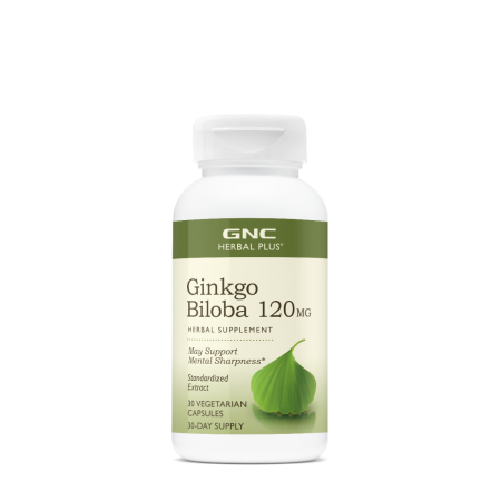 Gnc Herbal Plus Ginkgo Biloba 120 Mg, 30 Cps