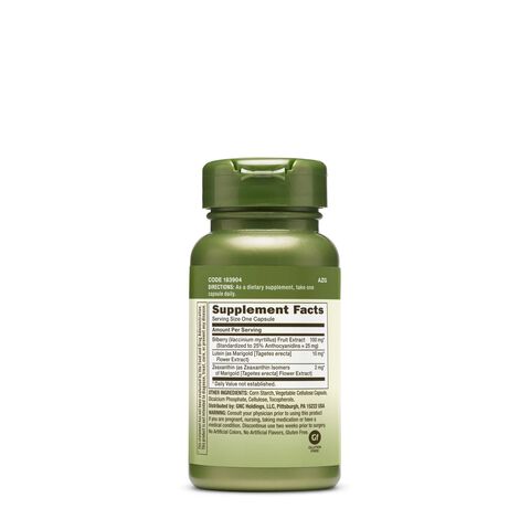Herbal plus extract de afine si luteina (60 cps), GNC Live Well