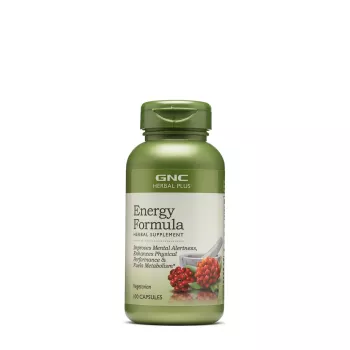 Herbal Plus formula pentru energie (100 Cps), GNC Live Well