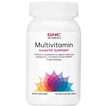 Multivitamine pentru femei pentru suport diabetic (90 tb), GNC Live Well
