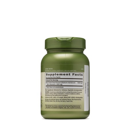 Herbal plus extract standardizat de silimarina (60 tb), GNC Live Well