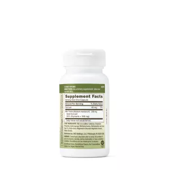Gnc Herbal Plus Milk Thistle 200 Mg, Silimarina, 30 Cps