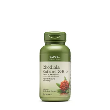 Herbal plus extract de rodiola (100 cps), GNC Live Well