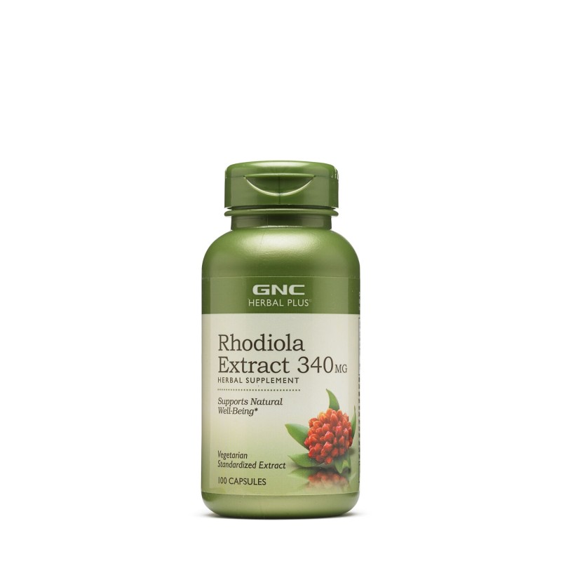 Herbal plus extract de rodiola (100 cps), GNC Live Well
