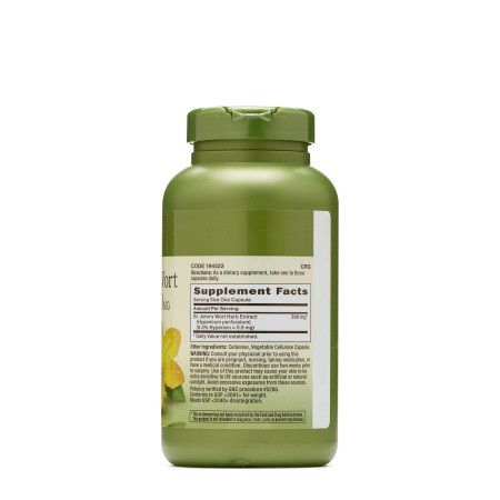 Gnc Herbal Plus St. John’s Wort, Extract Standardizat  De Sunatoare 300 Mg, 200 Cps