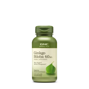 Gnc Herbal Plus Ginkgo Biloba 60 Mg, 100 Cps